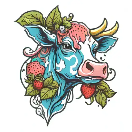 Strawberry Cow
