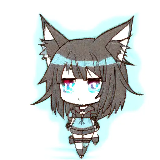 Nightcore Anime Girl Wolf