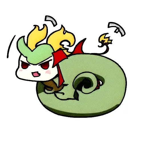 Dragon Wrapped Around Scroll