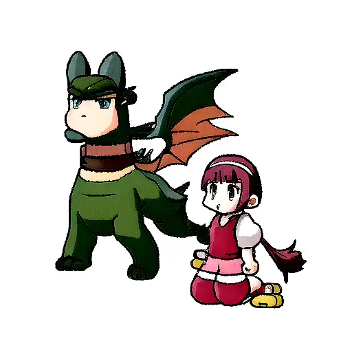 Dragon With Trainer