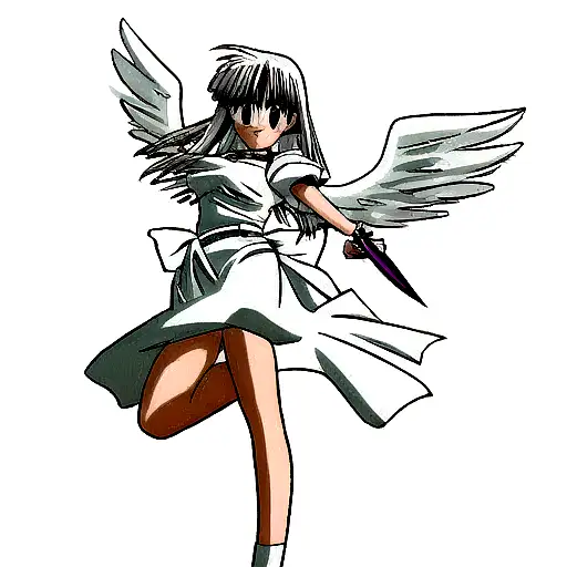 Angel Girl With A Blade