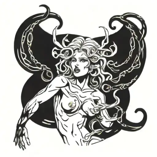 Medusa Nude Woman