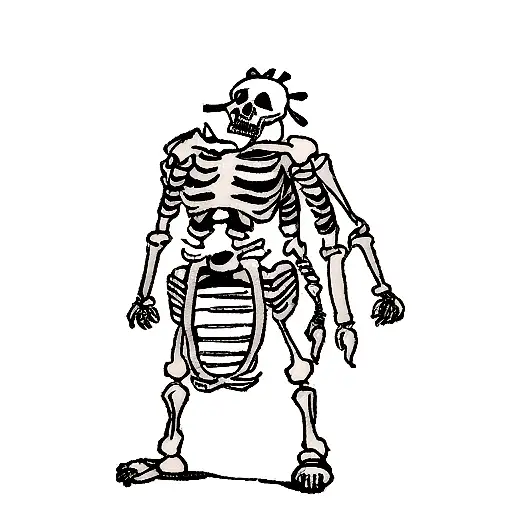 Skeleton Indian