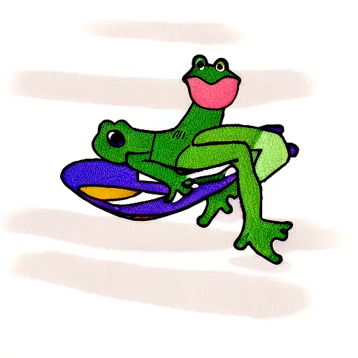 Frog Skating