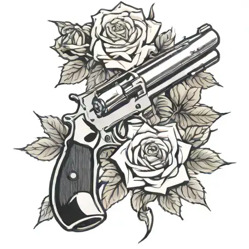 Roses And Gun