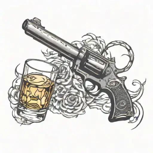 Whiskey And Gun