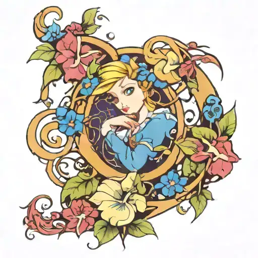 Crescent Vine Of Morning Glory