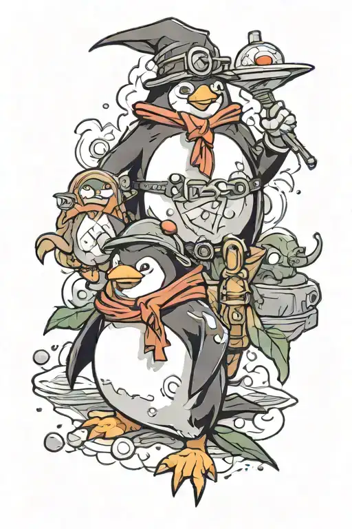 Wallace And From It Penguin