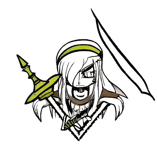 A Dagger Is Stabbed In The Eye