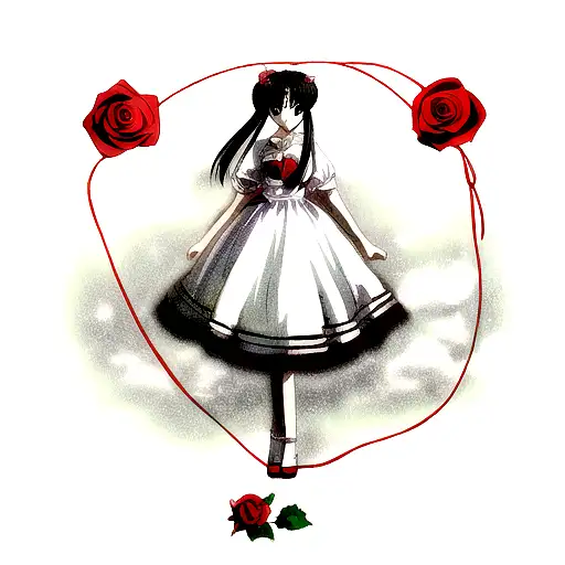 A Rose With A String