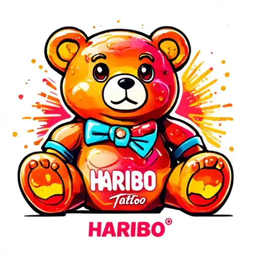 Haribo Gummy Bear Mascot