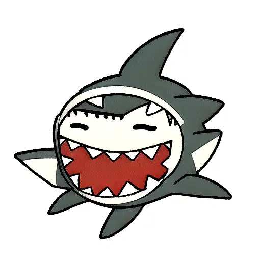 Sloth With Shark Costume