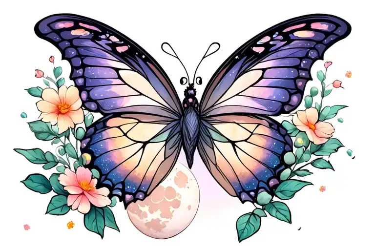 Moon Butterfly