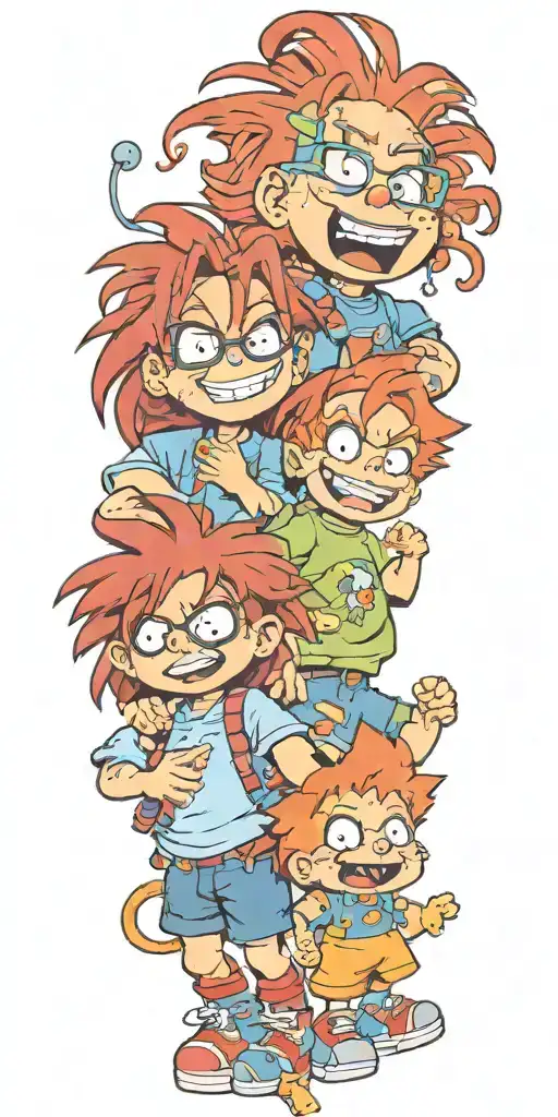 Chucky And Rugrats Chuckie Finster Gemini
