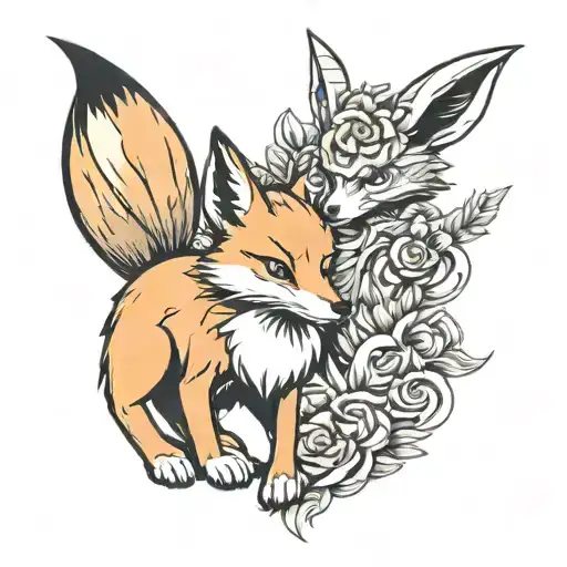 Fox And Rabbit