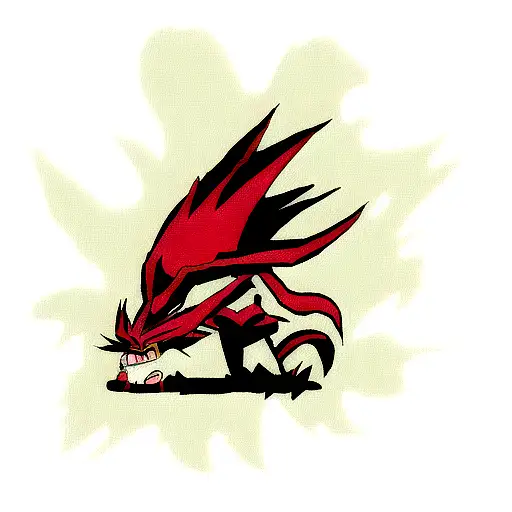 Yu-gi-oh Monster Dragon Red And Black Agressiv