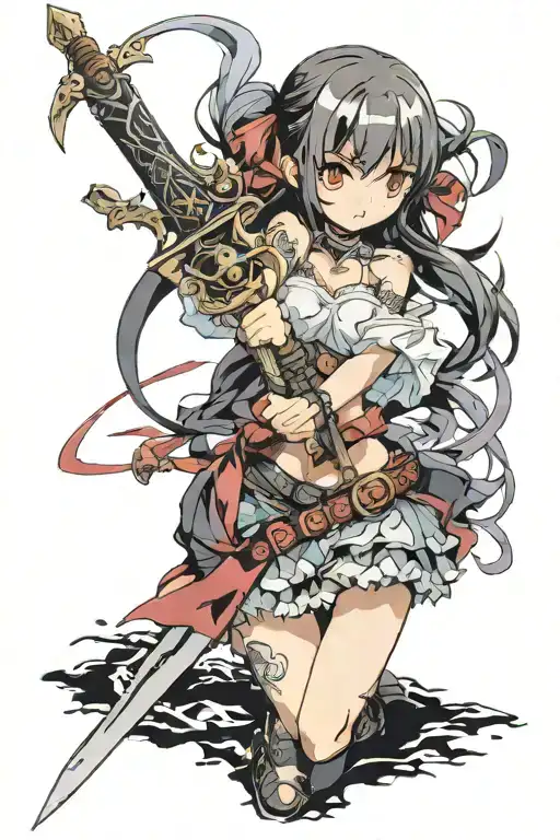 Corrupting Girl With A Sword