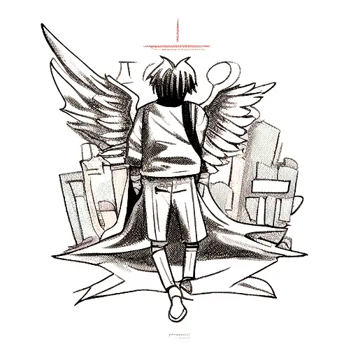 Juice Wrld With An Angel And Devil