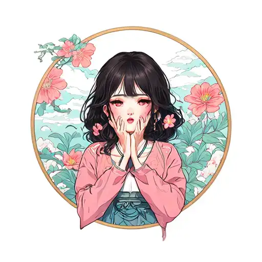 Japanese Girl Anxiety