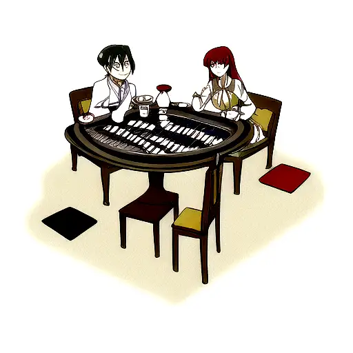 A Cup Of Tea That Is Smiling Throws Dice At The Backgammon Table