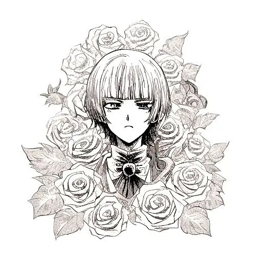 Skull And Roses