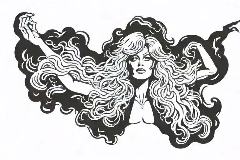 Pretty Farrah Fawcett Flowing