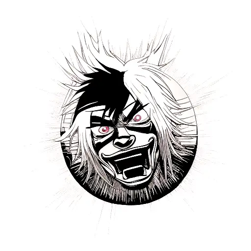 Face Of Susanoo From Naruto But As Omni Mask