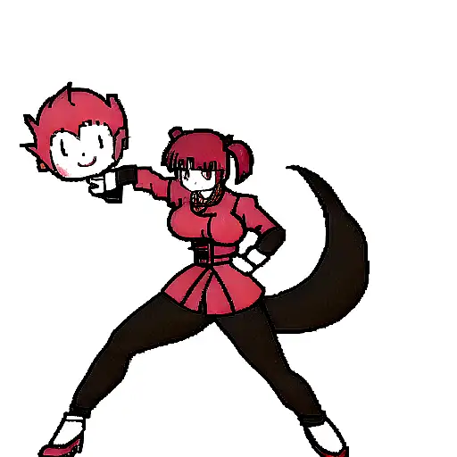 Yumeko Jabami With Dragon Ball Between Her Breast