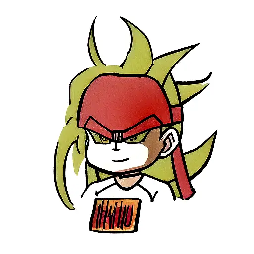 Maschera Giapponese Dragon Ball