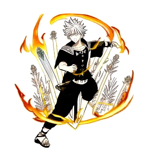 Sword Of Asta From Black Clover