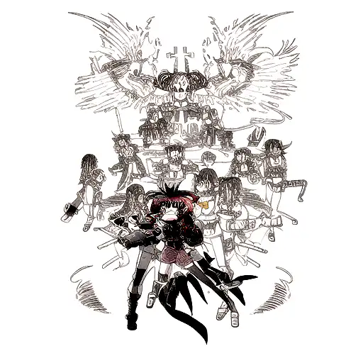 Heaven Vs Hell Fighting Full Sleeve