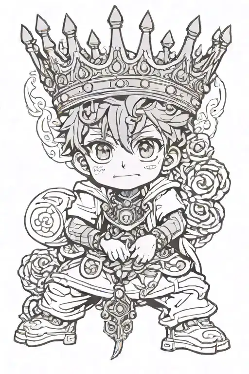 Bruno With A King's Crown