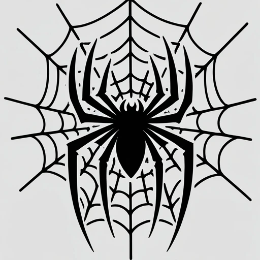 Spider Webs Tattoo idea