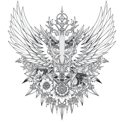 Sacred Wings of Eternal Light