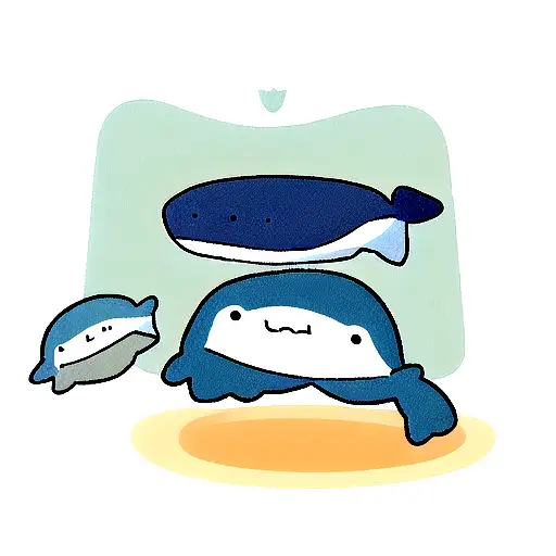 Little Happy Whale