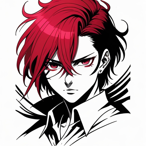 Crimson Shadows of Fate Tattoo idea