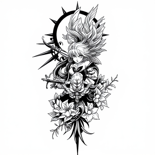 Rising Spirit Tattoo idea