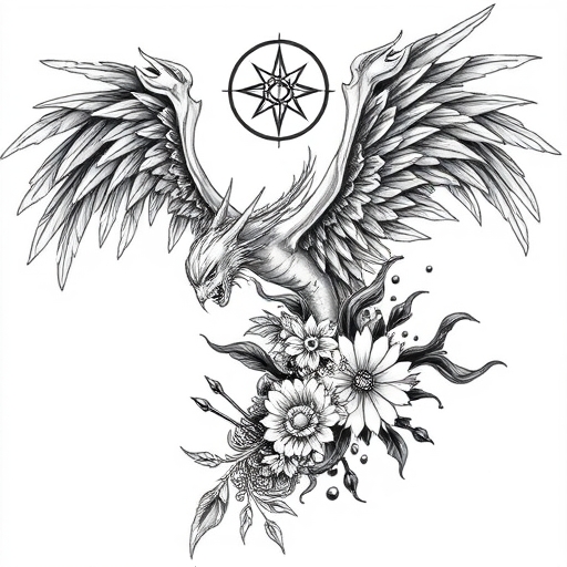 Wings of Eternal Night Tattoo idea