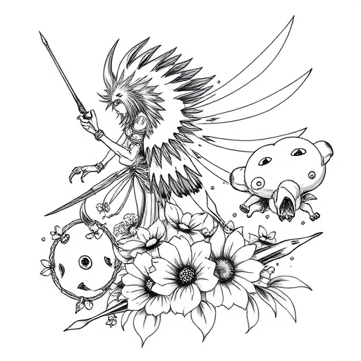 Ashes in the Wind Tattoo idea