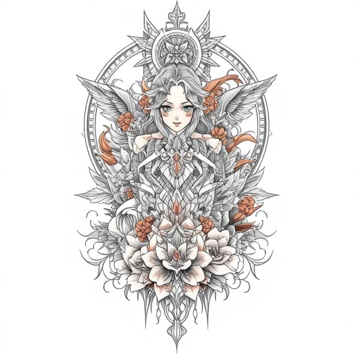 Celestial Realm Tattoo idea