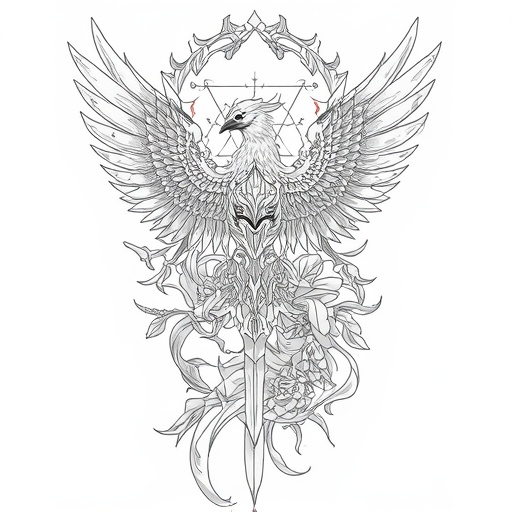 Eternal Ember of the Phoenix Tattoo idea