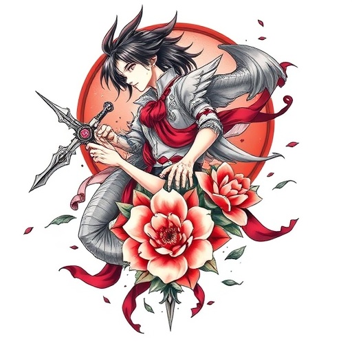 Crimson Dawn Tattoo idea