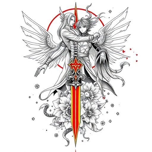 Soul’s Fire of the Sacred Dawn Tattoo idea
