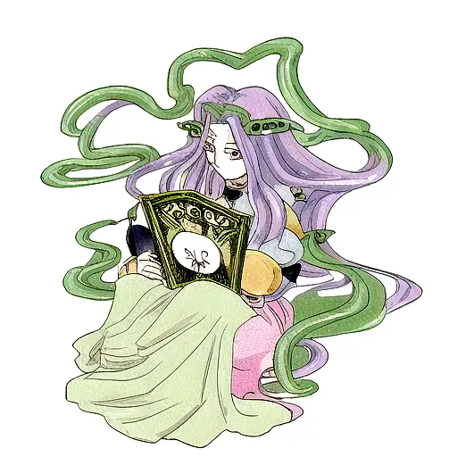 Medusa Books Tarot Card