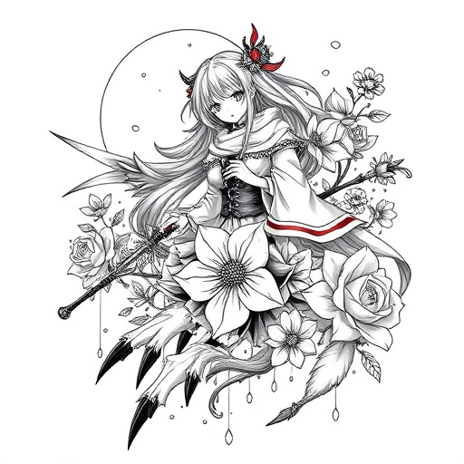 Moon’s Tears Tattoo idea