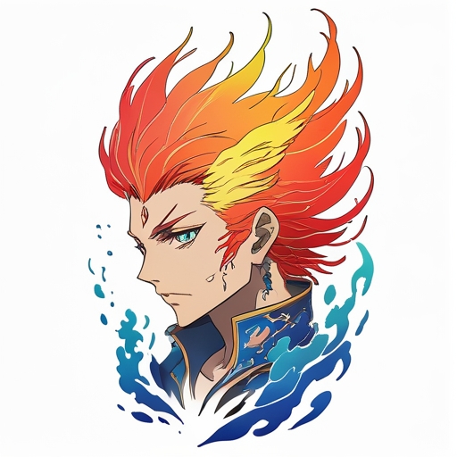 Sacred Phoenix’s Breath of Time Tattoo idea