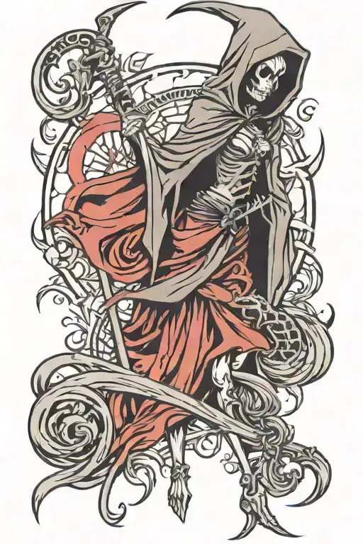 Grim Reaper Woman