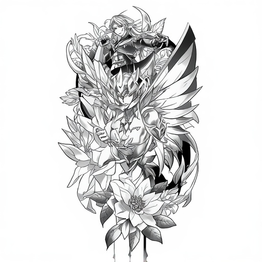 Silver Rebirth Tattoo idea