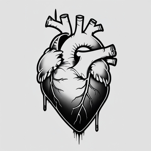 Frostbitten Heart Tattoo idea