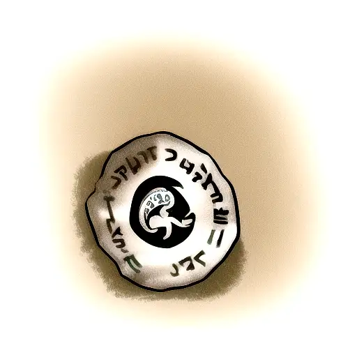 A Spartan Shield With Sparta Symbol